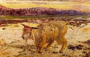 William Holman Hunt The Scapegoat painting
